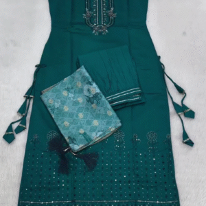 Embroidery Un Stitched Salwar Set